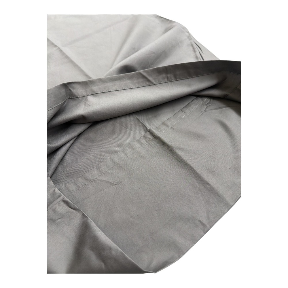 Ella Jayne Cotton Percale Pillowcase‎ 300 Thread Count 2-Piece Set NWOT Charcoal